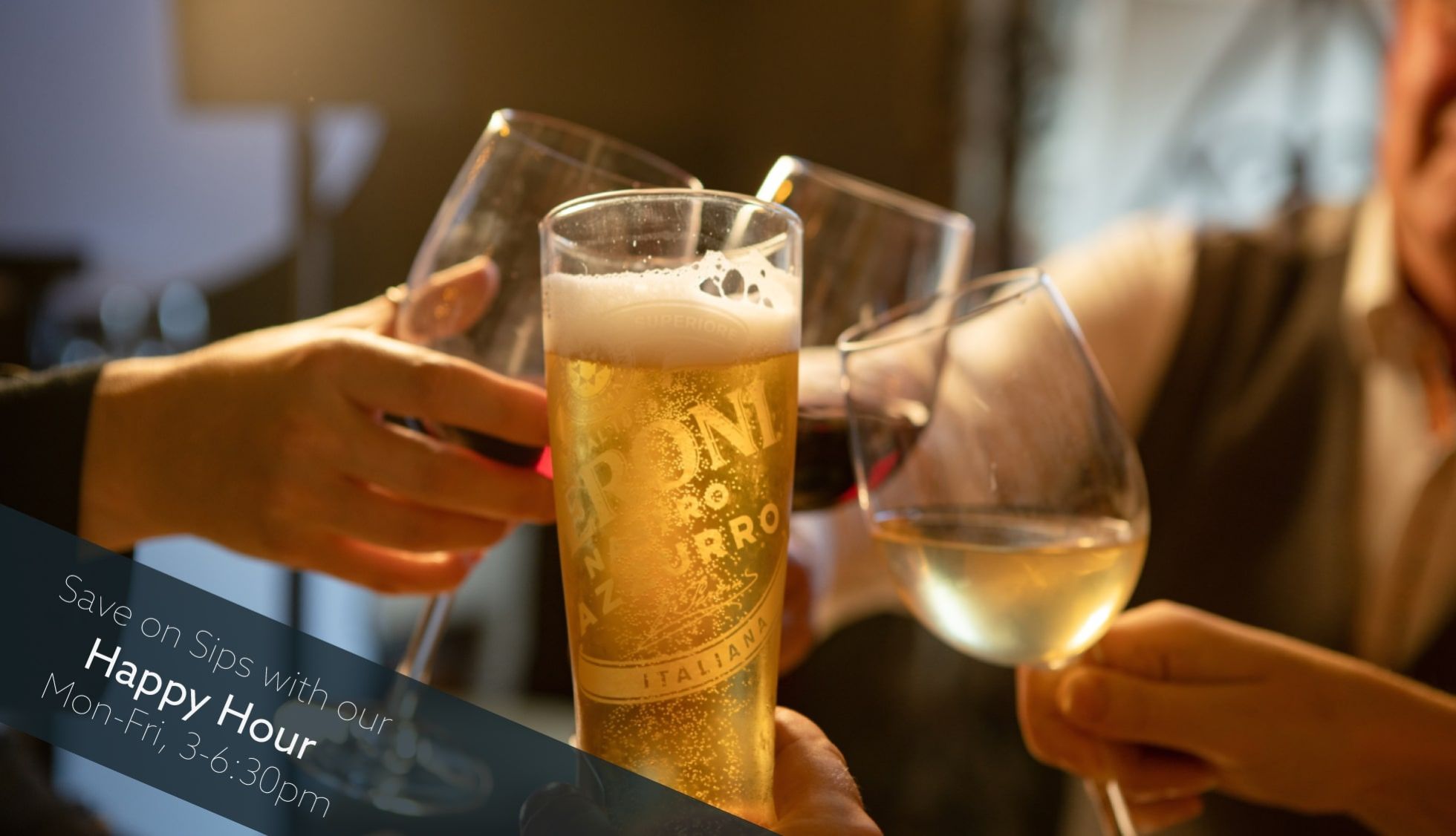 Happy Hour at the white Hart Overton