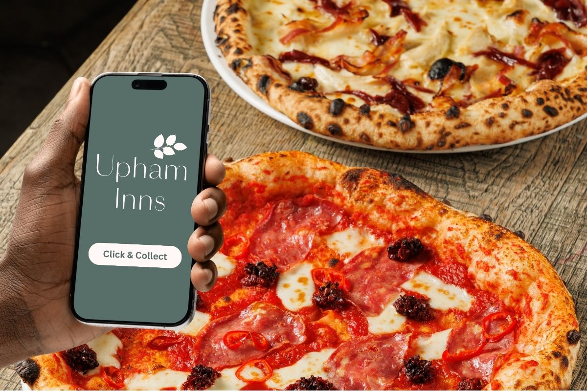 Click & Collect to pick up our food for takeaway anywhere in Overton, near Basingstoke