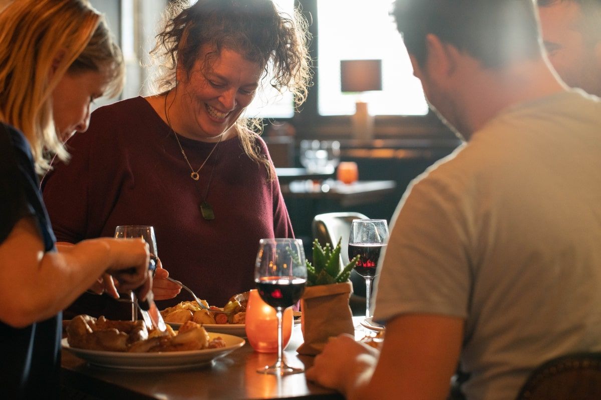 Celebration at the White Hart Overton