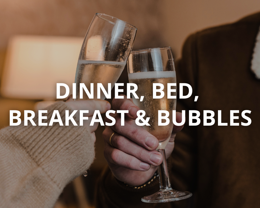Dinner Bed Breakfast Bubbles Package