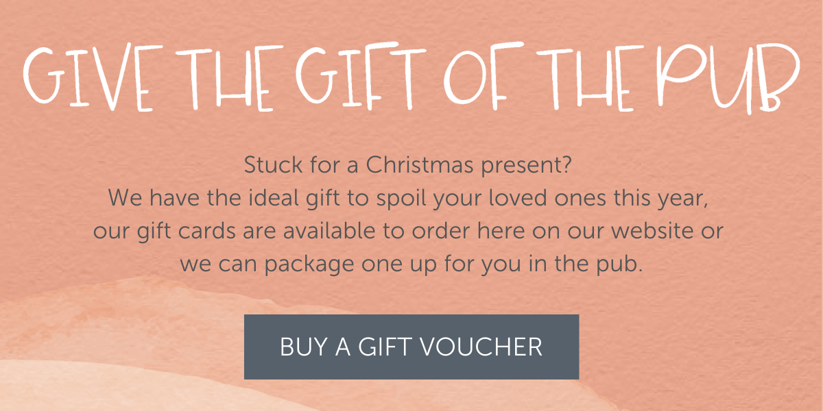 Buy the gift of the pub with an Upham Inns gift voucher